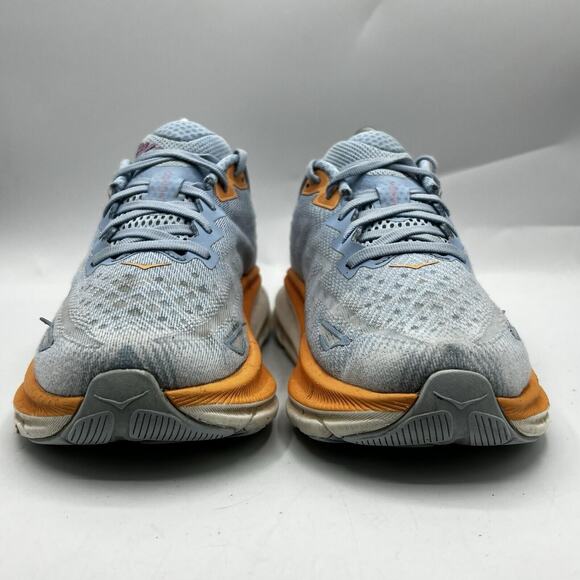 Hoka One One Clifton 9 Women Size 7.5 Blue Running Shoes Sneakers B1127896 ABIW - Picture 2 of 13